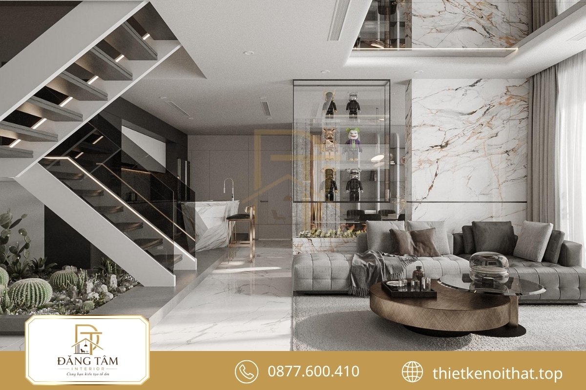 Đăng Tâm Interior kiến tạo nội thất biệt thự đơn lập đậm dấu ấn 