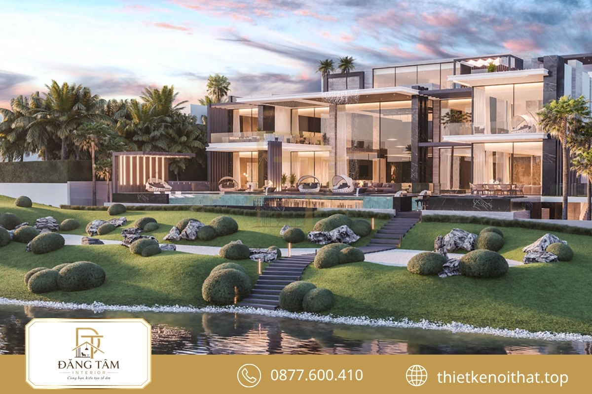 Đăng Tâm Interior thiết kế nội thất biệt thự nghỉ dưỡng mang dấu ấn riêng 