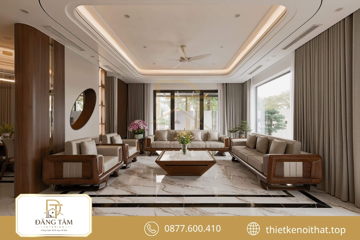 Thiết kế thi công biệt thự song lập bám sát bản vẽ thống nhất