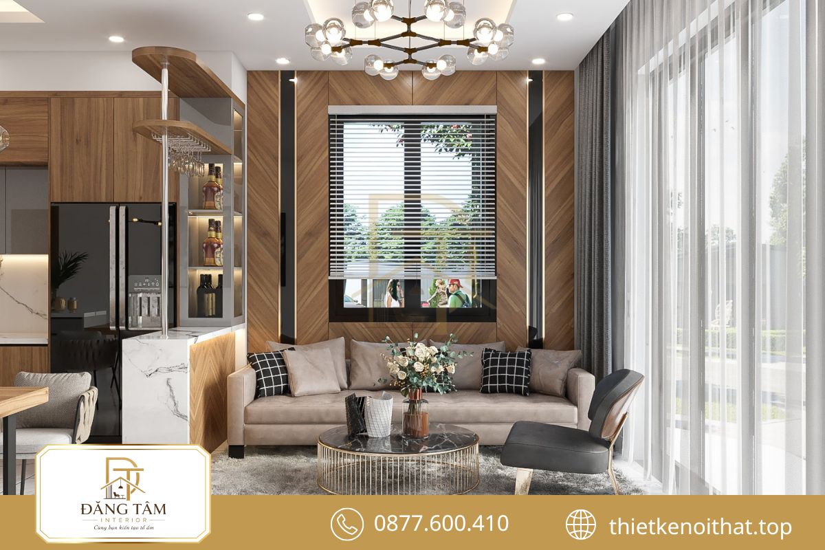Bố trí không gian hài hòa, đảm bảo phong thủy và công năng cho nhà phố