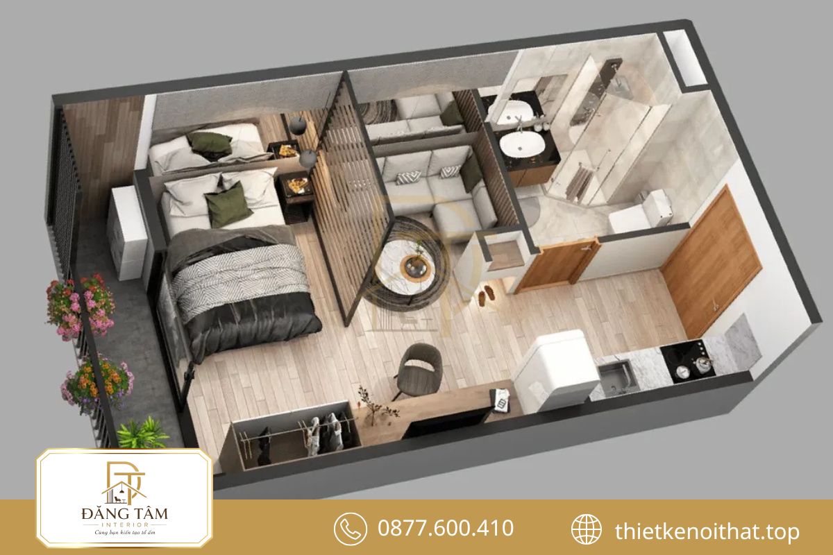 Đội ngũ đối chiếu bản vẽ trước khi thi công nội thất nhà phố thực tế.