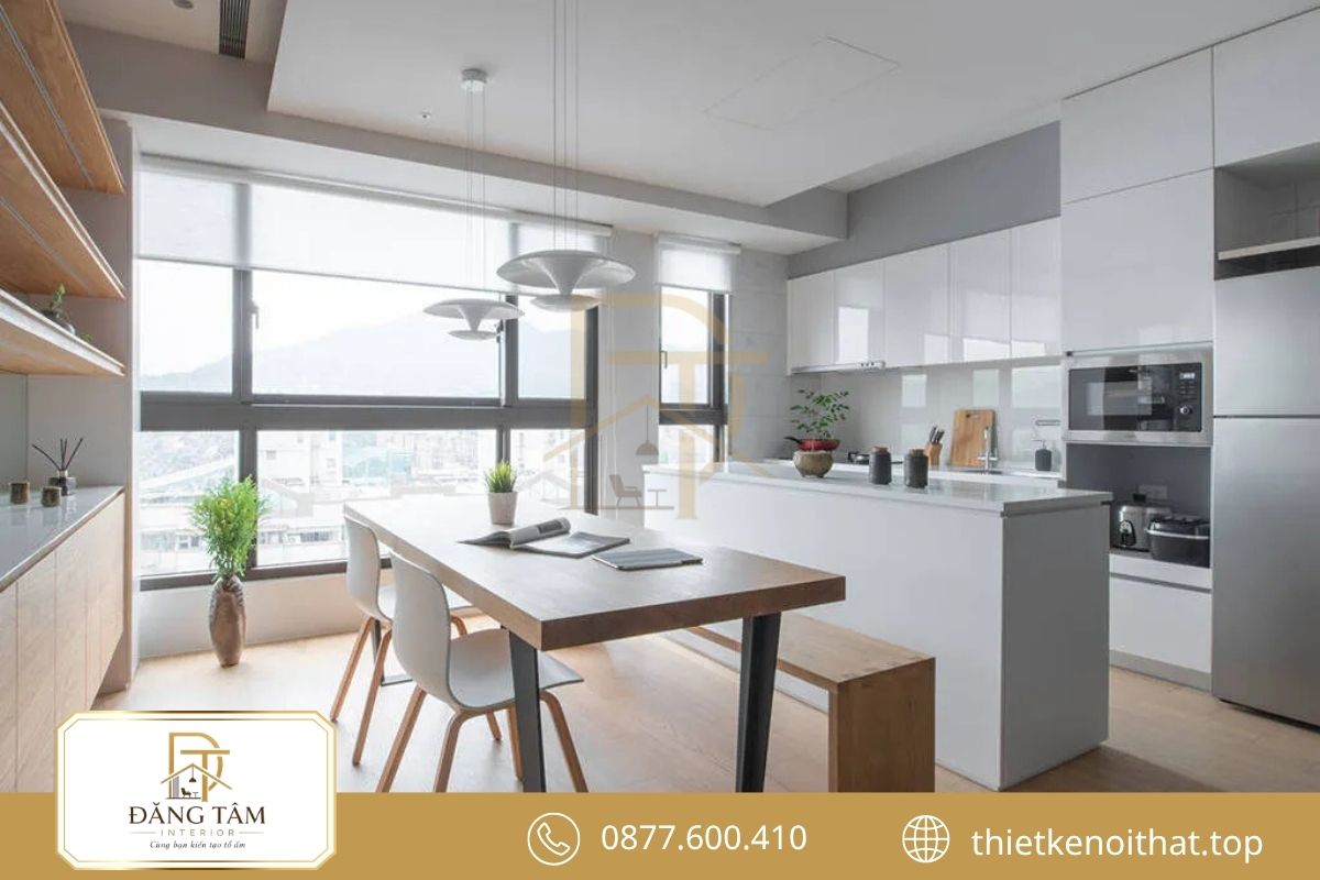 Ánh sáng tự nhiên tạo độ thoáng, mở rộng cảm giác không gian sống