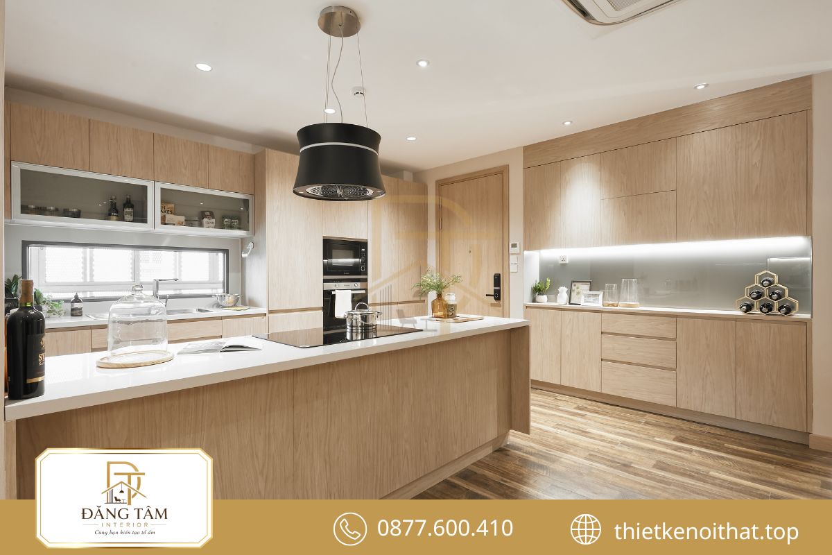 Hệ thống hút mùi hiệu quả giữ không gian bếp luôn sạch và thông thoáng