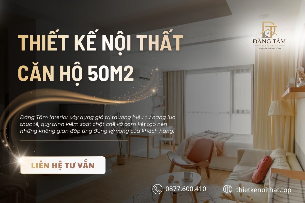 Dịch vụ thiết kế nội thất chung cư uy tín tại Đăng Tâm