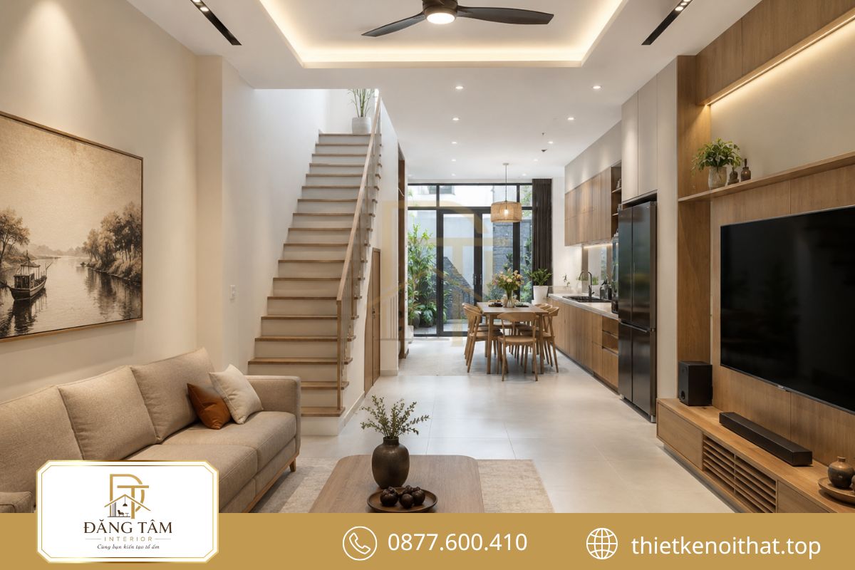 Sự đồng bộ giúp không gian hài hòa, thẩm mỹ và duy trì giá trị sử dụng bền vững lâu dài