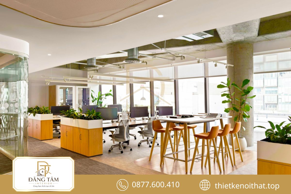 Dự án thiết kế thi công nội thất văn phòng nhỏ