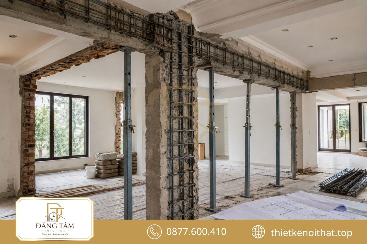 Phương án gia cố phù hợp tạo nền tảng an toàn cho toàn bộ công trình