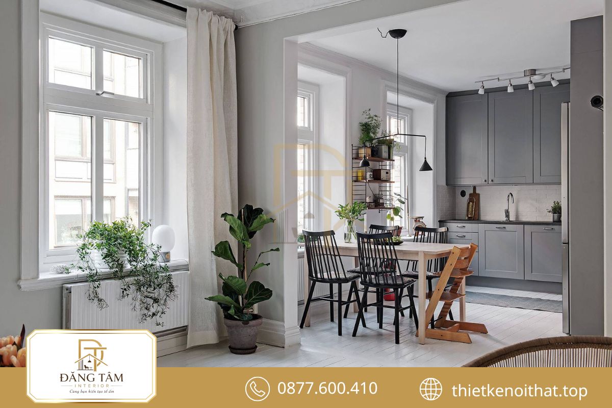 Công năng và thẩm mỹ cân bằng trong mọi dự án thiết kế nội thất căn hộ
