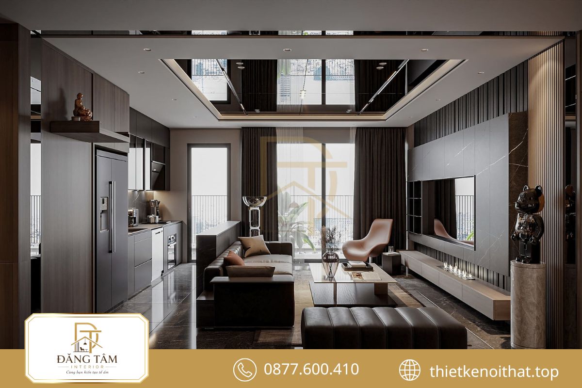 Gói thiết kế nội thất căn hộ cao cấp cá nhân hóa theo phong cách riêng