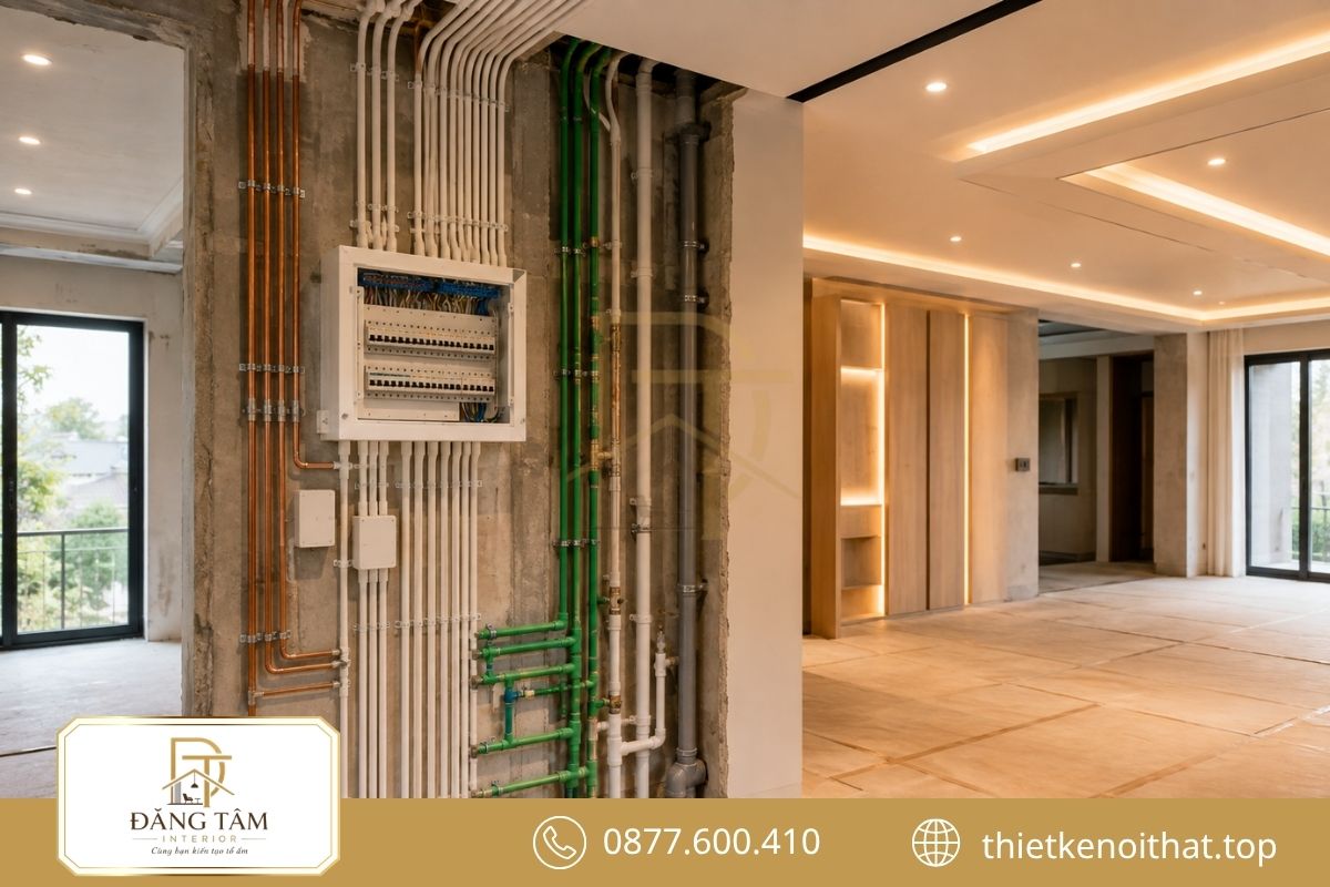 Hệ thống kỹ thuật hiện đại mang lại trải nghiệm sống an toàn và thuận tiện