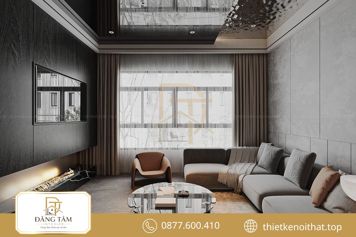 Thiết kế nội thất nhà ống tối giản giúp không gian luôn rộng thoáng