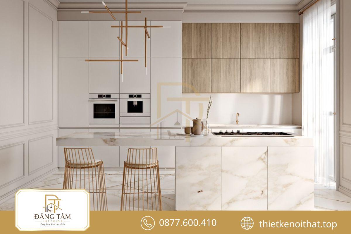 Thiết kế tinh gọn mang đến cảm giác rộng rãi, sạch sẽ và dễ bảo dưỡng