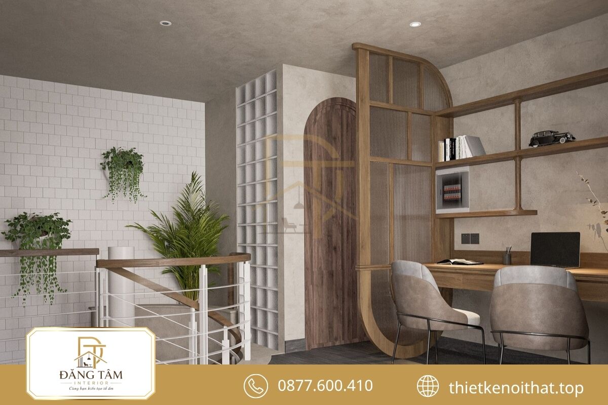 Phòng làm việc đa năng khai thác hiệu quả diện tích căn hộ 110m2 