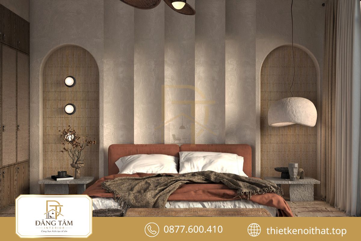 Chất liệu nguyên bản mang đến vẻ đẹp bình yên và gần gũi thiên nhiên