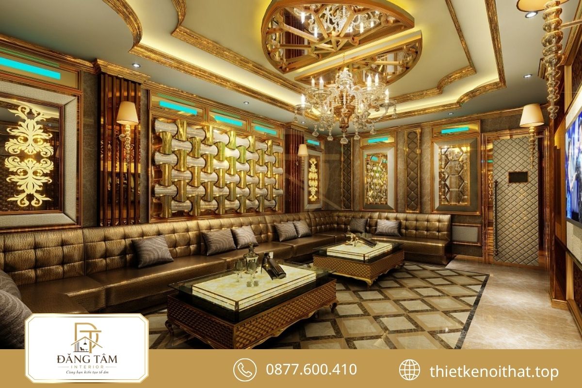 Phòng karaoke VIP cao cấp, sang trọng