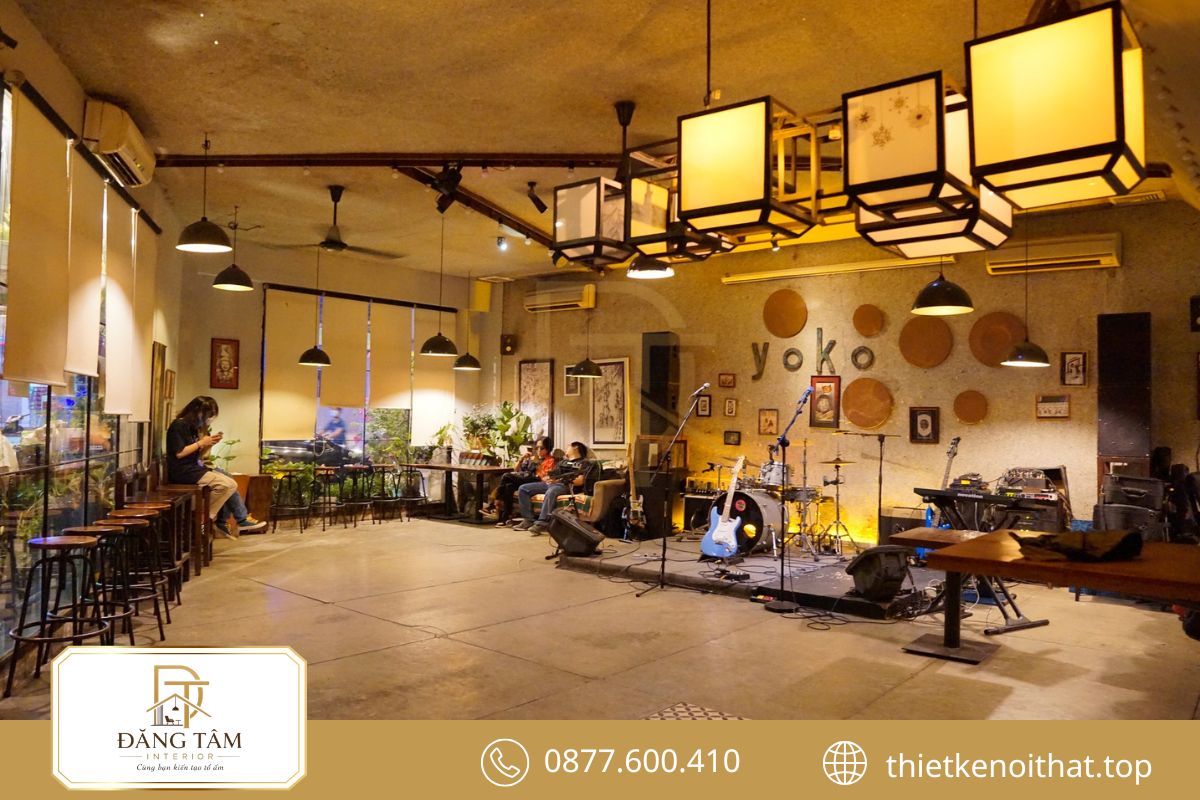 Không gian được hoàn thiện theo tiêu chuẩn nhận diện và trải nghiệm của từng thương hiệu