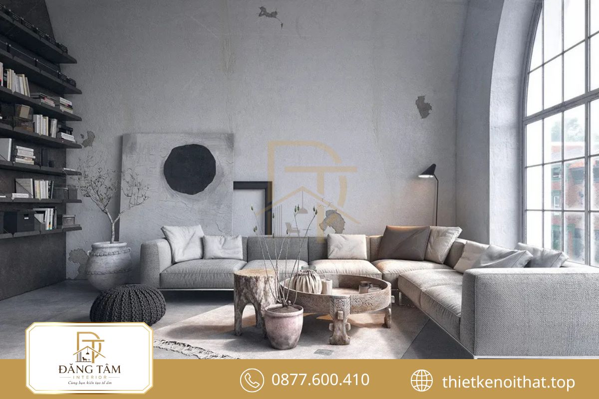 Thiết kế nhà phố Scandinavian sử dụng gỗ sáng, ánh sáng tự nhiên và màu trung tính hài hòa