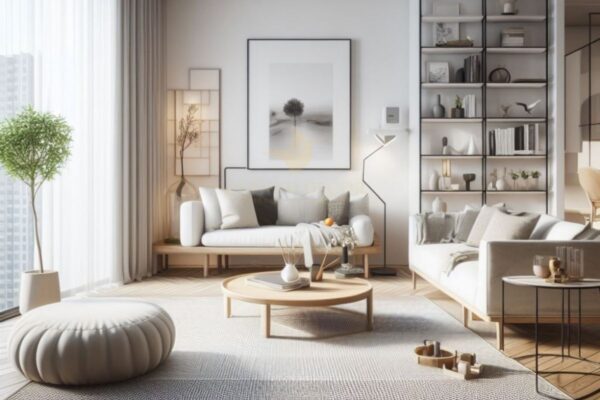 Thiết kế nội thất căn hộ 68m2