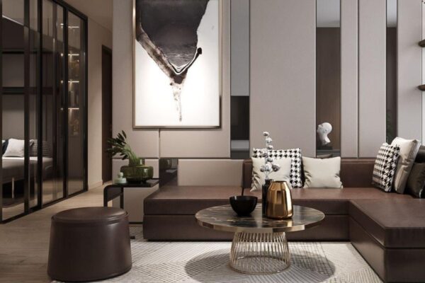 thiết kế nội thất căn hộ chung cư 110m2
