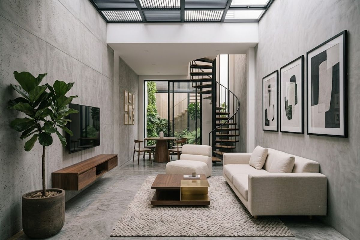 Thiết Kế Nội Thất Nhà Ống 4m