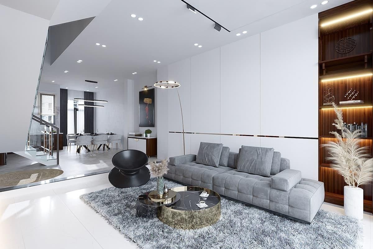 thiết kế nội thất nhà ống 5m