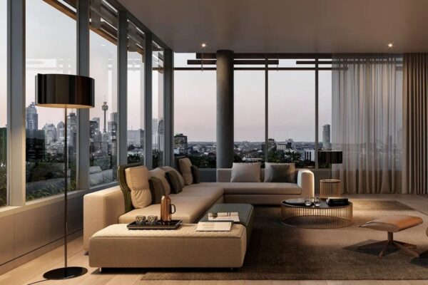 thiết kế nội thất penthouse