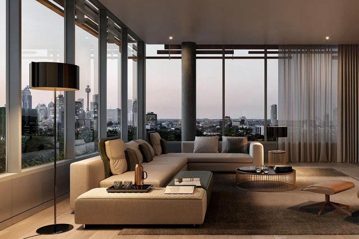 thiết kế nội thất penthouse