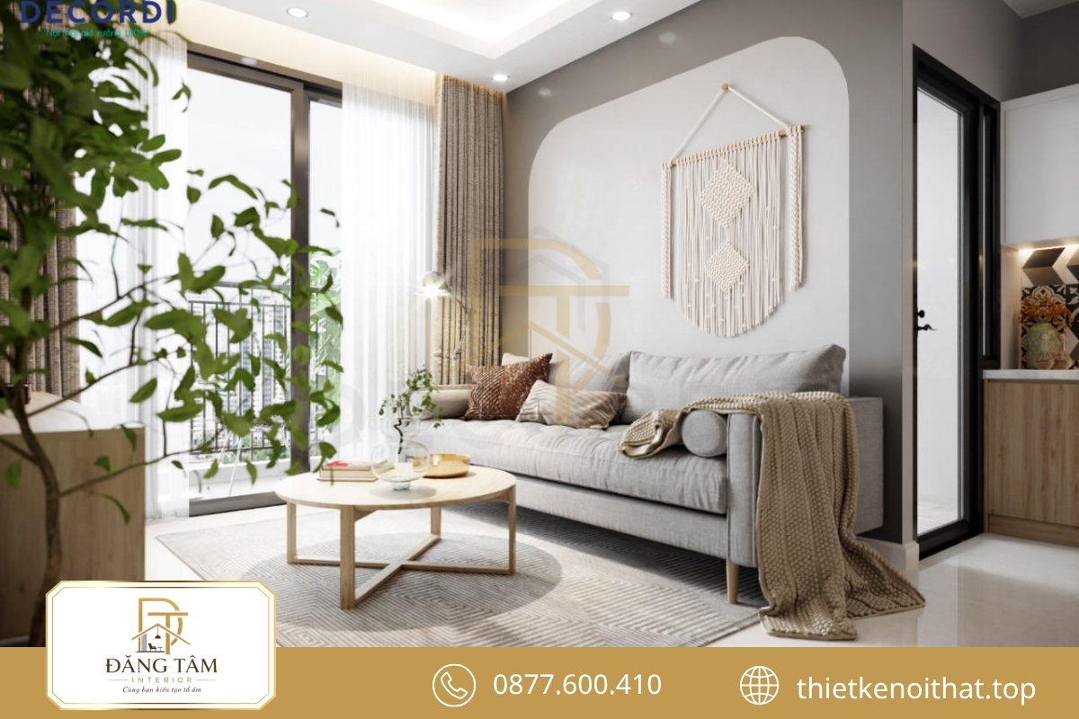 Phong cách hiện đại giúp cải tạo căn hộ chung cư 3 phòng ngủ thêm thanh lịch