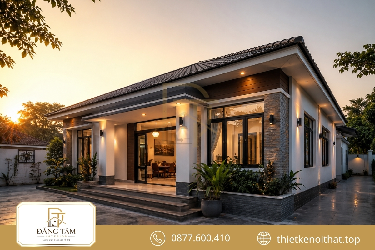 Cải tạo nhà cấp 4 100m2 toàn diện cho không gian cũ xuống cấp 