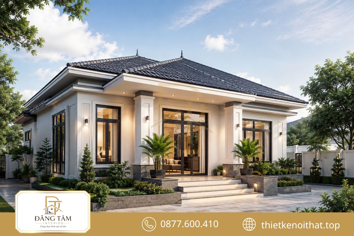 Phương án cải tạo nhà cấp 4 thành biệt thự mini tối ưu diện tích sử dụng