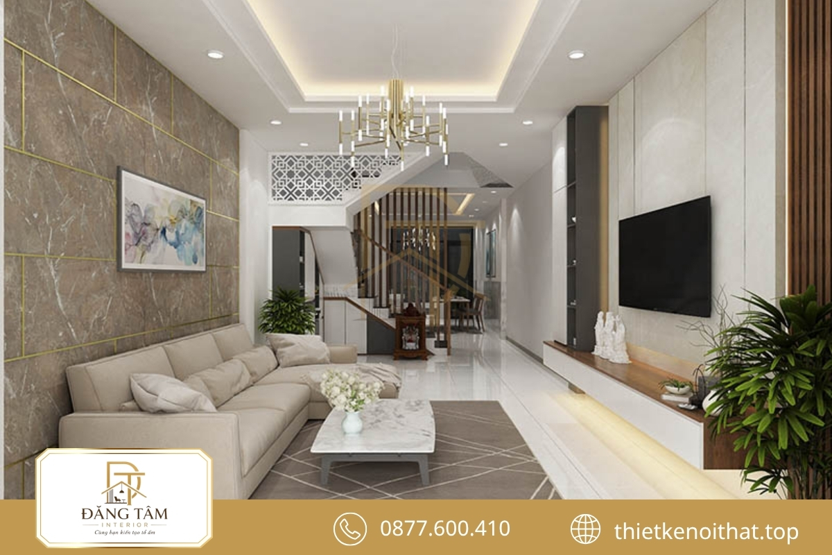 Kh&ocirc;ng gian 40m2 c&acirc;n bằng c&ocirc;ng năng, &aacute;nh s&aacute;ng v&agrave; diện t&iacute;ch lưu trữ