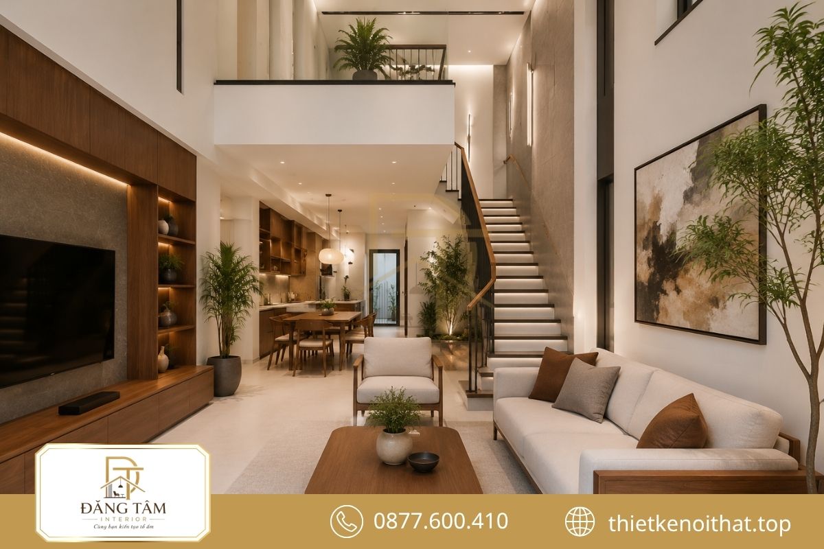 Nội thất mới mang lại vẻ thống nhất, tiện nghi và có chiều sâu