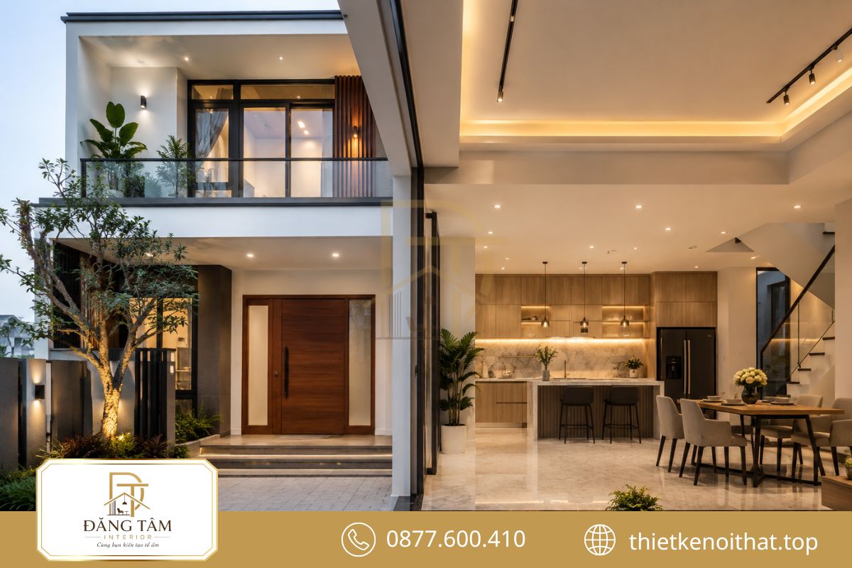 Vật liệu hoàn thiện quyết định lớn đến diện mạo và ngân sách công trình