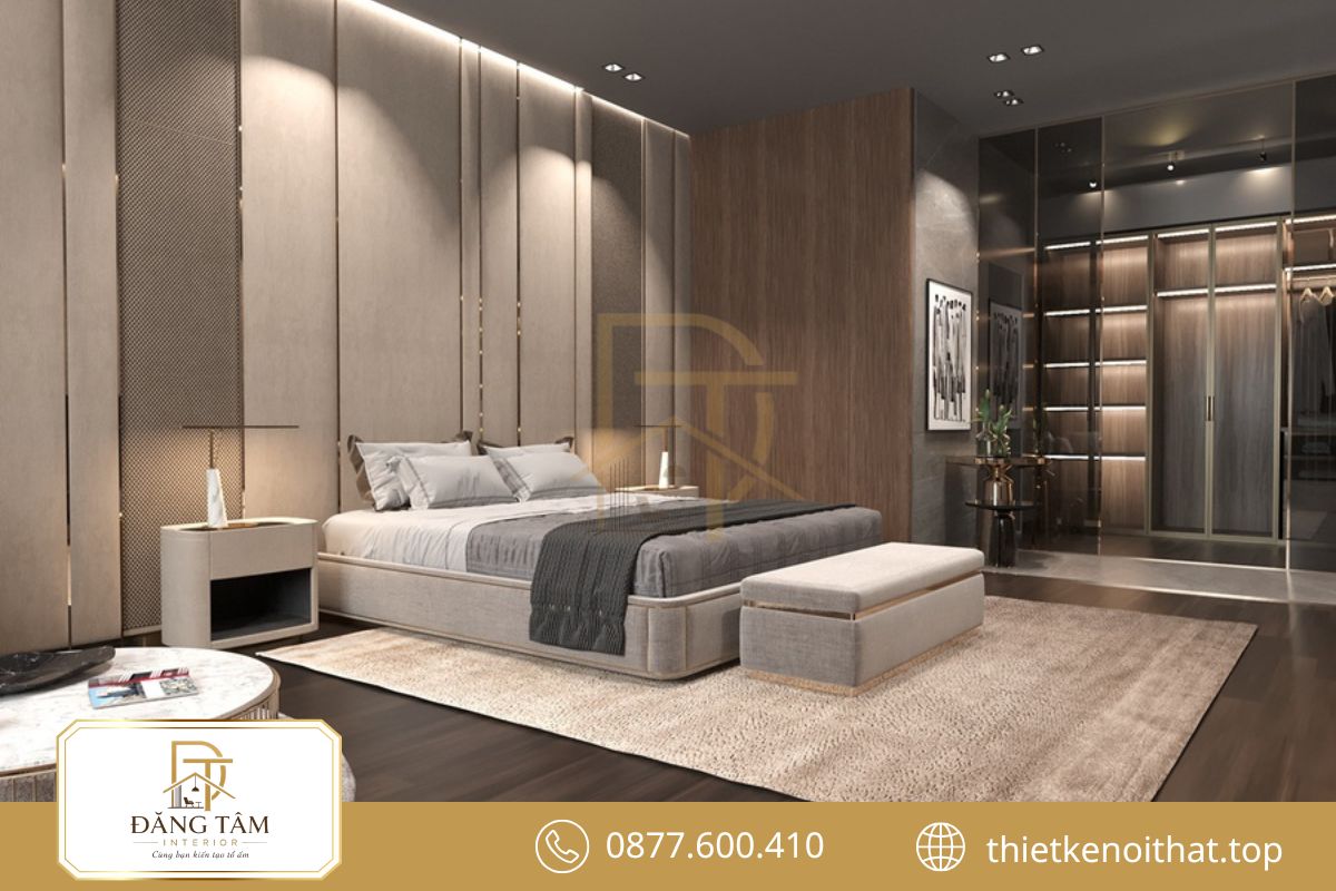 Phòng master mang tính riêng tư cao và sở hữu hệ tiện ích đồng bộ