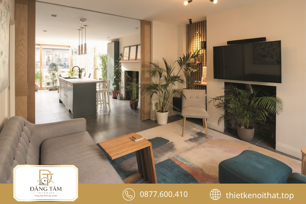 Đăng Tâm Interior đồng hành xuyên suốt từ thiết kế đến hoàn thiện cải tạo căn hộ chung cư 2 phòng ngủ