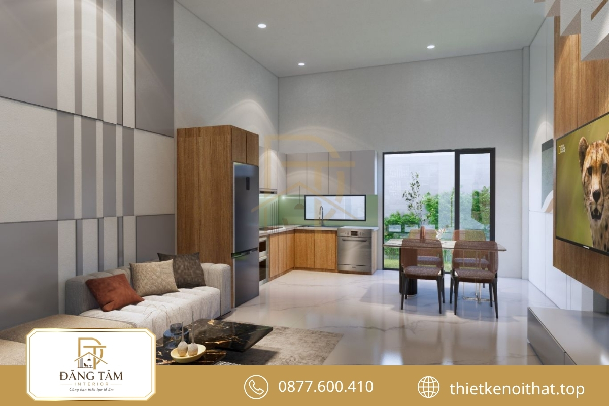 Đăng Tâm Interior đồng hành cải tạo nhà cấp 4 50m2 đẹp tiện nghi 