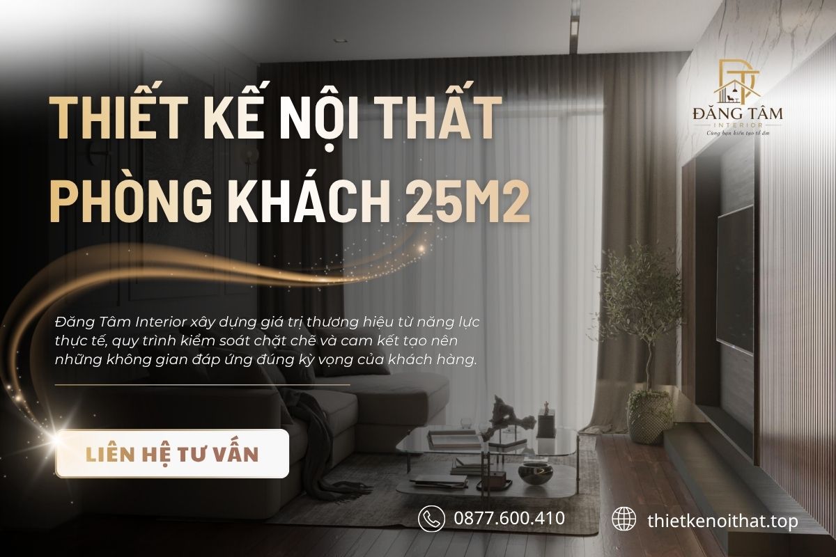 Đăng Tâm Interior kiến tạo phòng khách tiện nghi, giàu thẩm mỹ