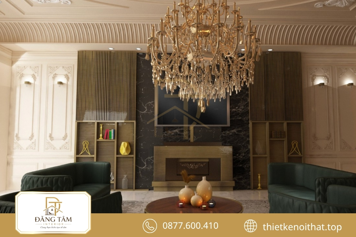 Đăng Tâm Interior kiến tạo phong cách nội thất Baroque hài hòa giữa xa hoa và công năng