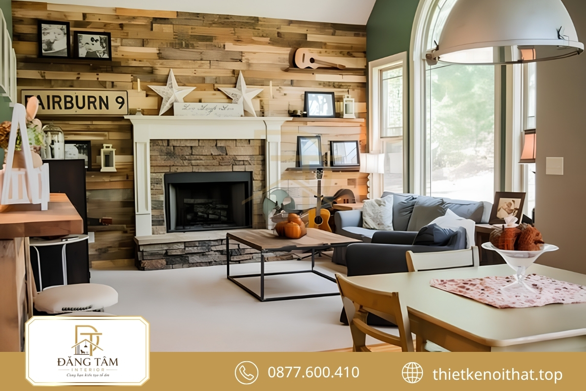 Đăng Tâm Interior kiến tạo không gian Country hài hòa giữa thẩm mỹ và công năng