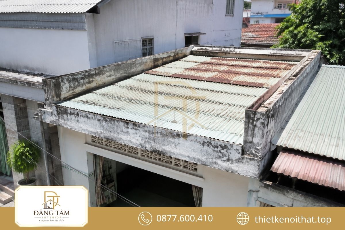 Giải pháp mái cách nhiệt hỗ trợ cải tạo nhà ống 1 tầng mát hơn