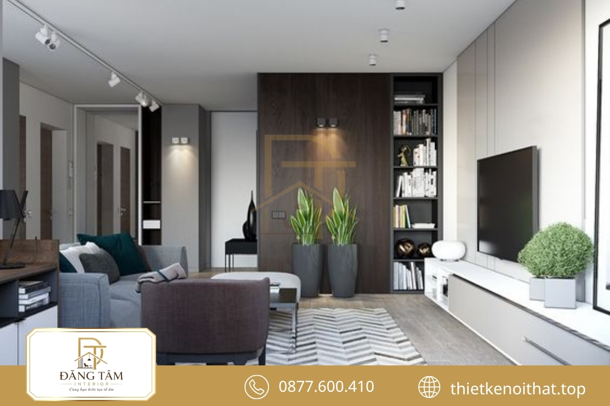 Trần, tường và sàn đồng bộ tạo nền thẩm mỹ bền vững
