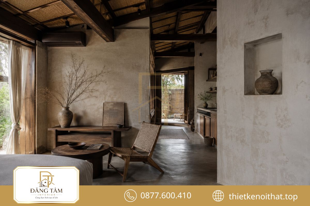 Vẻ đẹp nguyên bản tạo nên homestay Wabi Sabi tĩnh lặng và sâu lắng