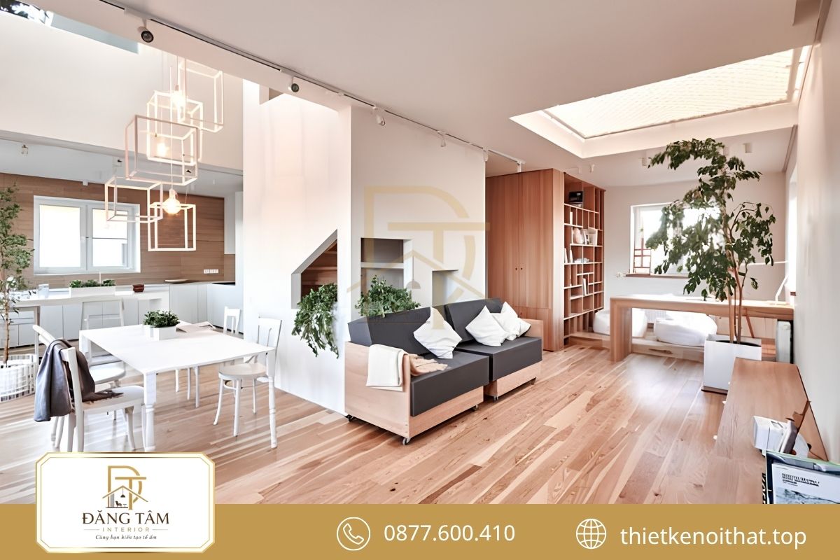 Không gian chung cư 150m2 kết nối sinh hoạt của cả gia đình 