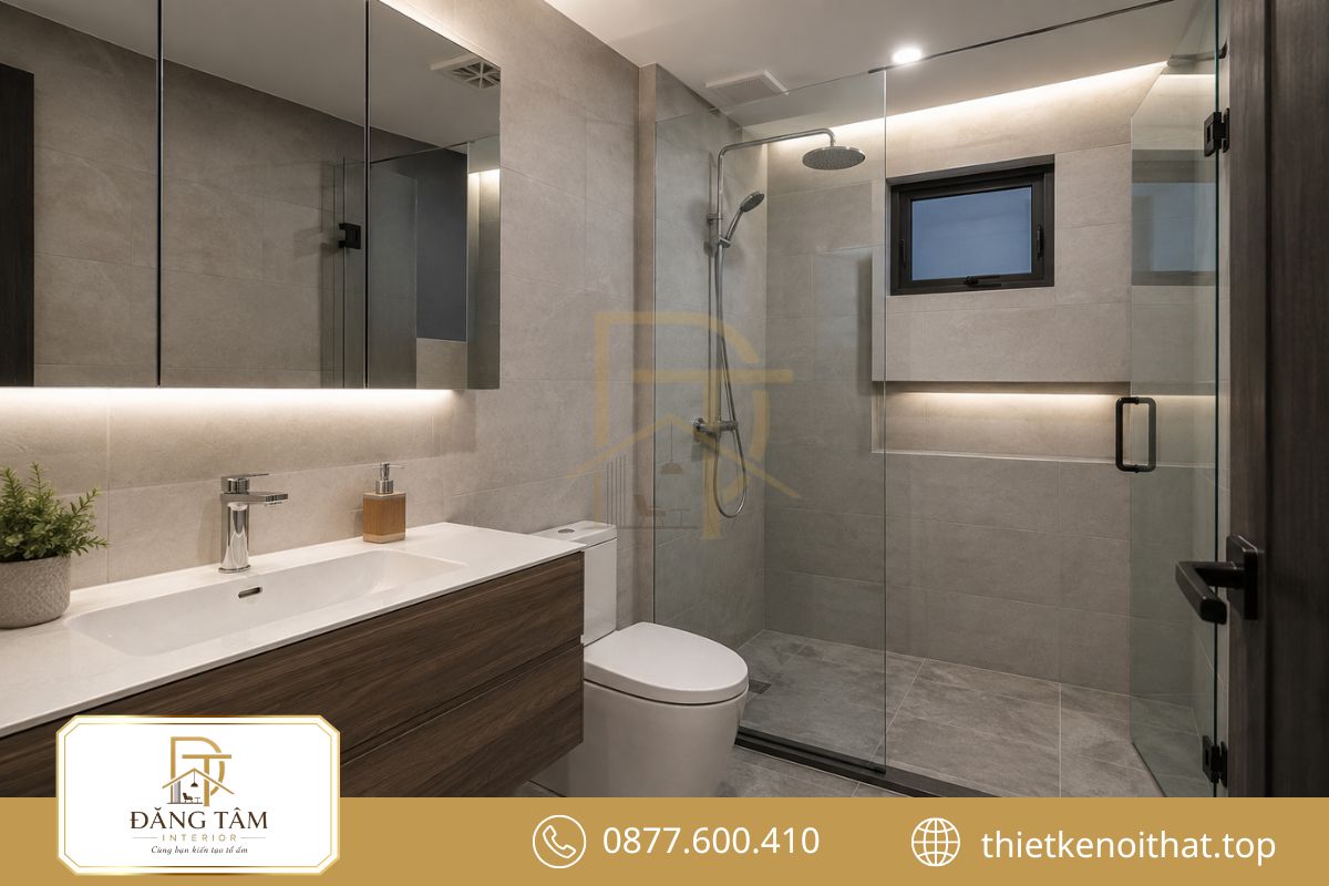 Chống thấm kỹ giúp sửa nhà vệ sinh chung cư duy trì độ bền lâu dài