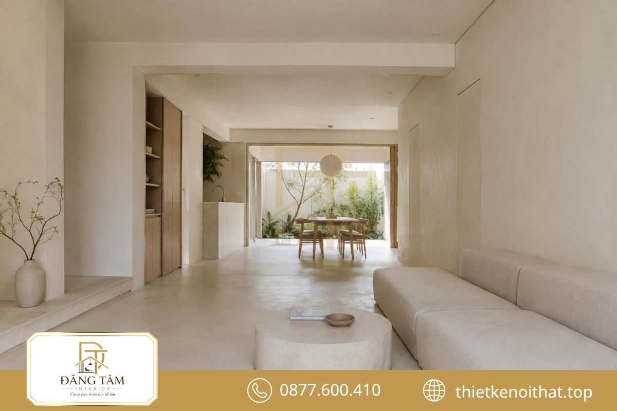Tối giản giúp cải tạo nhà ống 2 tầng cũ rộng và nhẹ hơn
