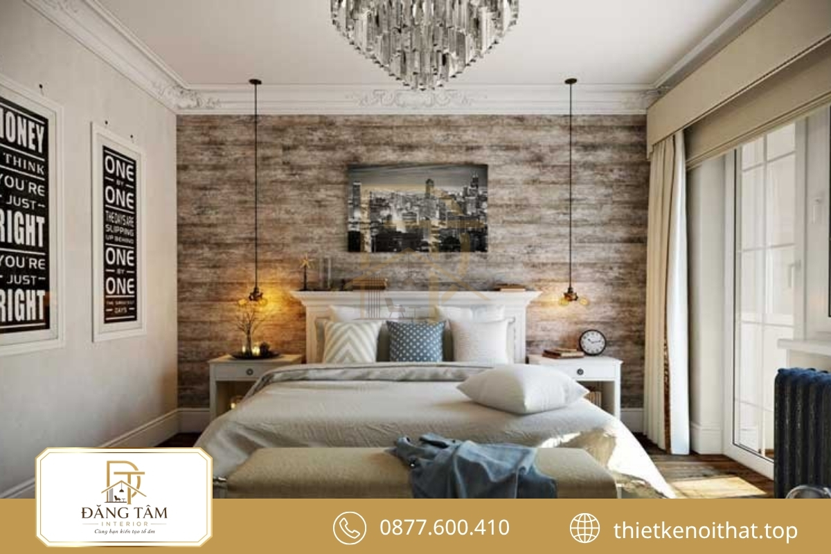 Ánh sáng và gỗ sáng mang đến phòng ngủ Scandinavian 13m2 đầy thoáng đãng