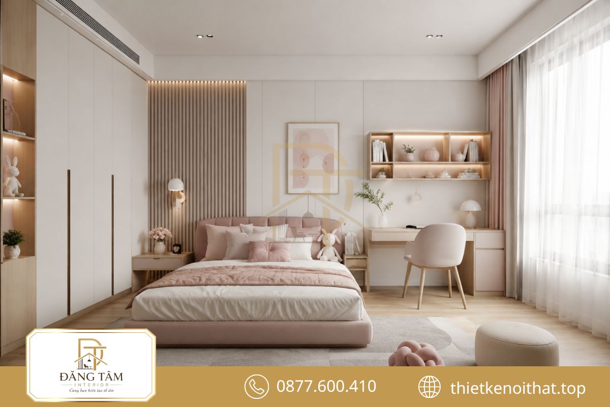 Đường nét tinh gọn tạo không gian hiện đại, thoáng sáng và tiện nghi