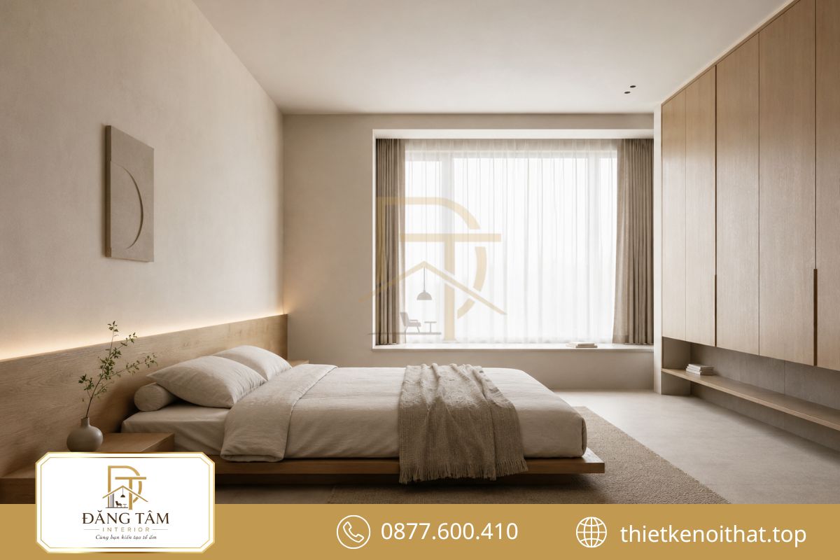 Phong cách tối giản mang lại cảm giác thoáng rộng và tinh tế