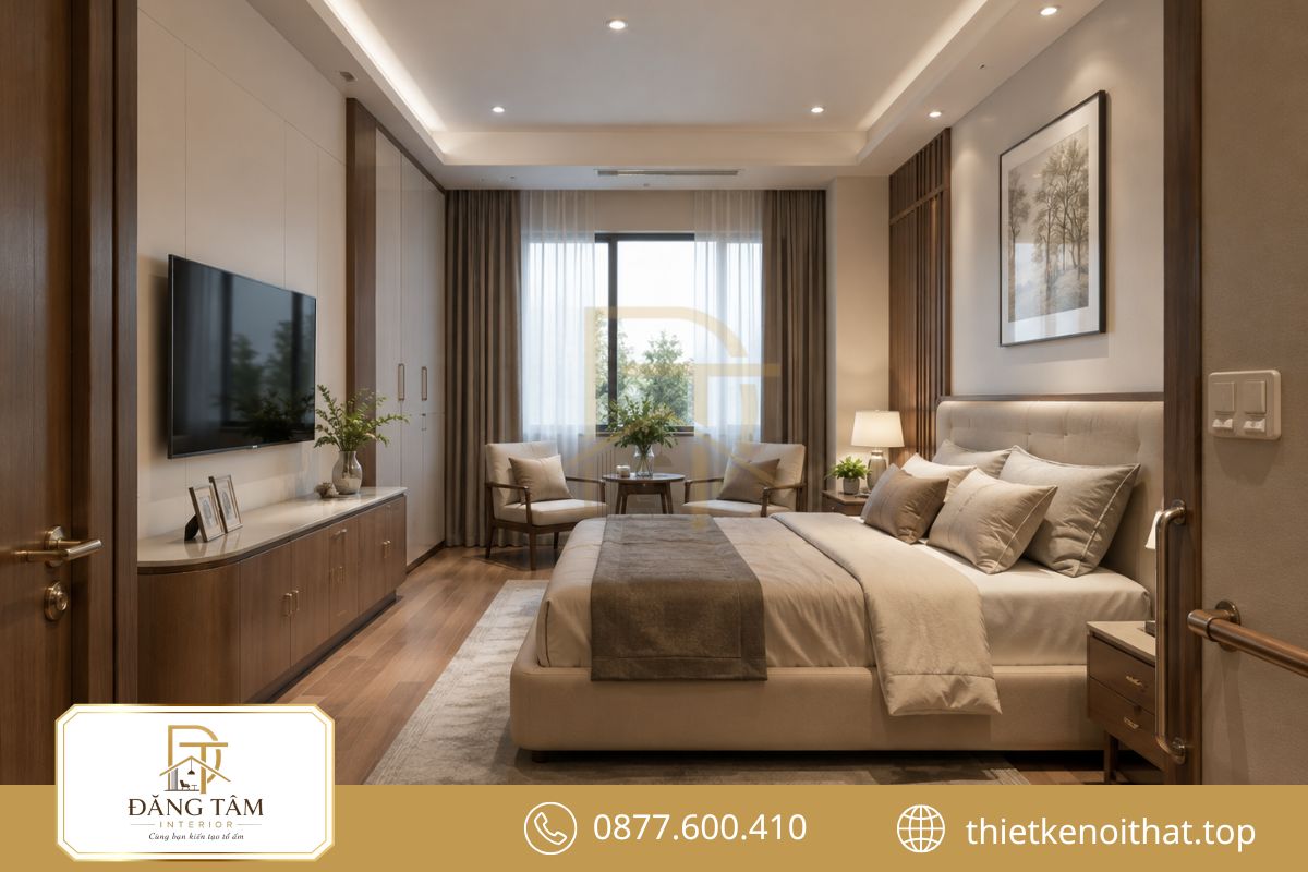 Phong cách hiện đại tạo không gian gọn gàng, tiện nghi và sáng thoángPhong cách hiện đại tạo không gian gọn gàng, tiện nghi và sáng thoáng