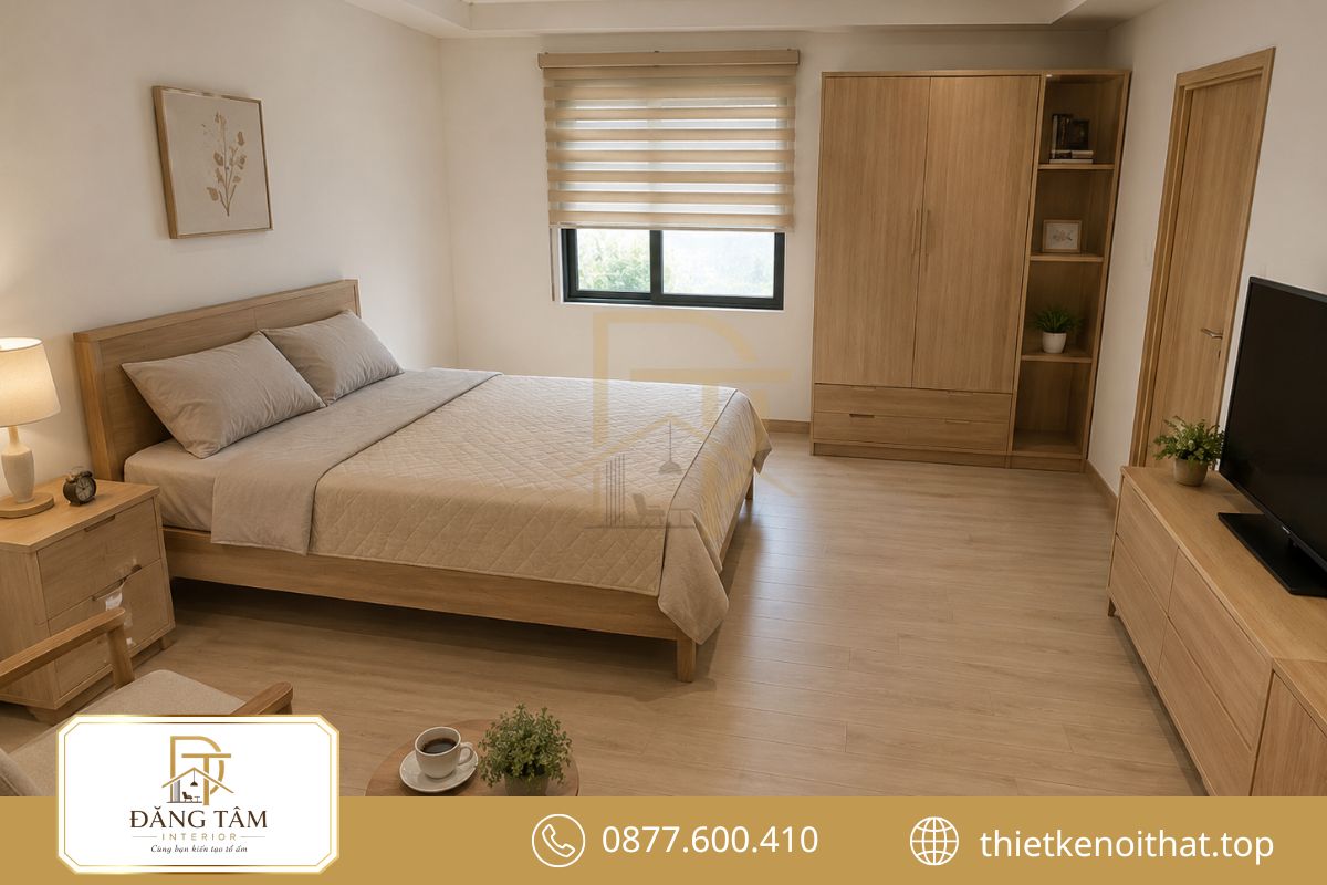 Thiết kế tối giản mở rộng không gian và giữ nhịp sinh hoạt nhẹ nhàng